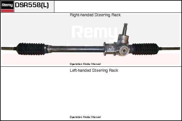 DELCO REMY Рулевой механизм DSR565L